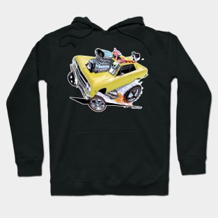 CHEVELLE-ITUDE 1965 Yellow Hoodie